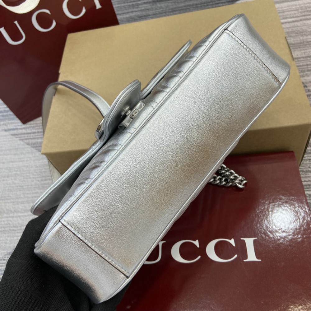 Gucci marmont leather bag 26x15x7cm Bags