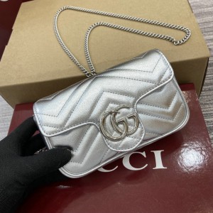 Gucci marmont leather bag 16.5x10.2x 5.1cm Bags