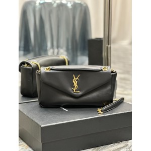 Ysl calypso padded leather shoulder bag 26x14cm Bags