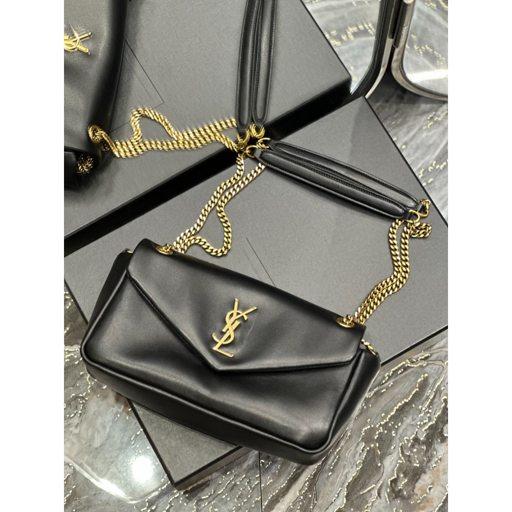 Ysl calypso padded leather shoulder bag 26x14cm Bags