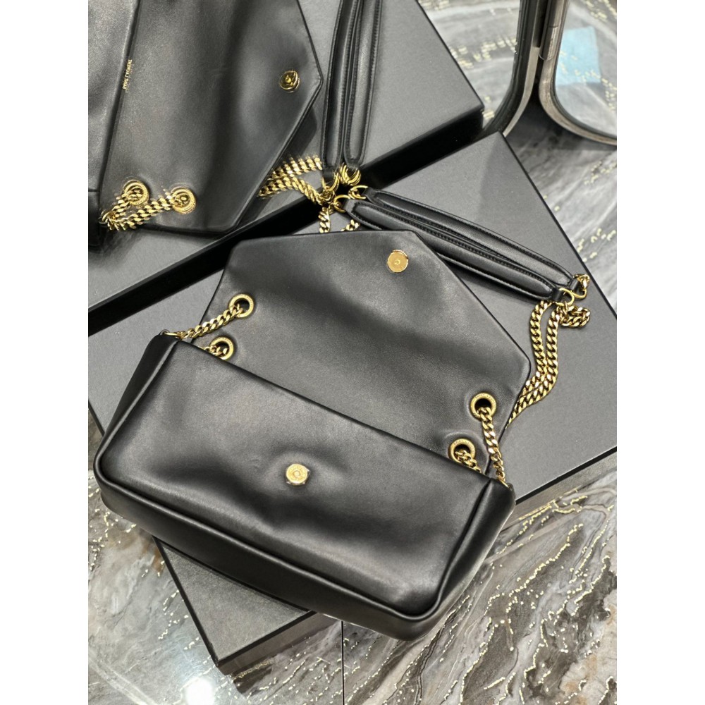 Ysl calypso padded leather shoulder bag 26x14cm Bags