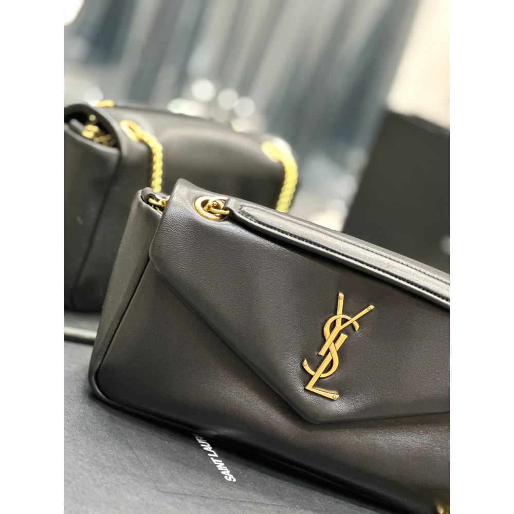 Ysl calypso padded leather shoulder bag 26x14cm Bags