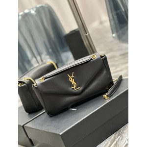 Ysl calypso padded leather shoulder bag 26x14cm Bags