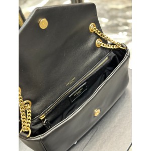 Ysl calypso padded leather shoulder bag 26x14cm Bags