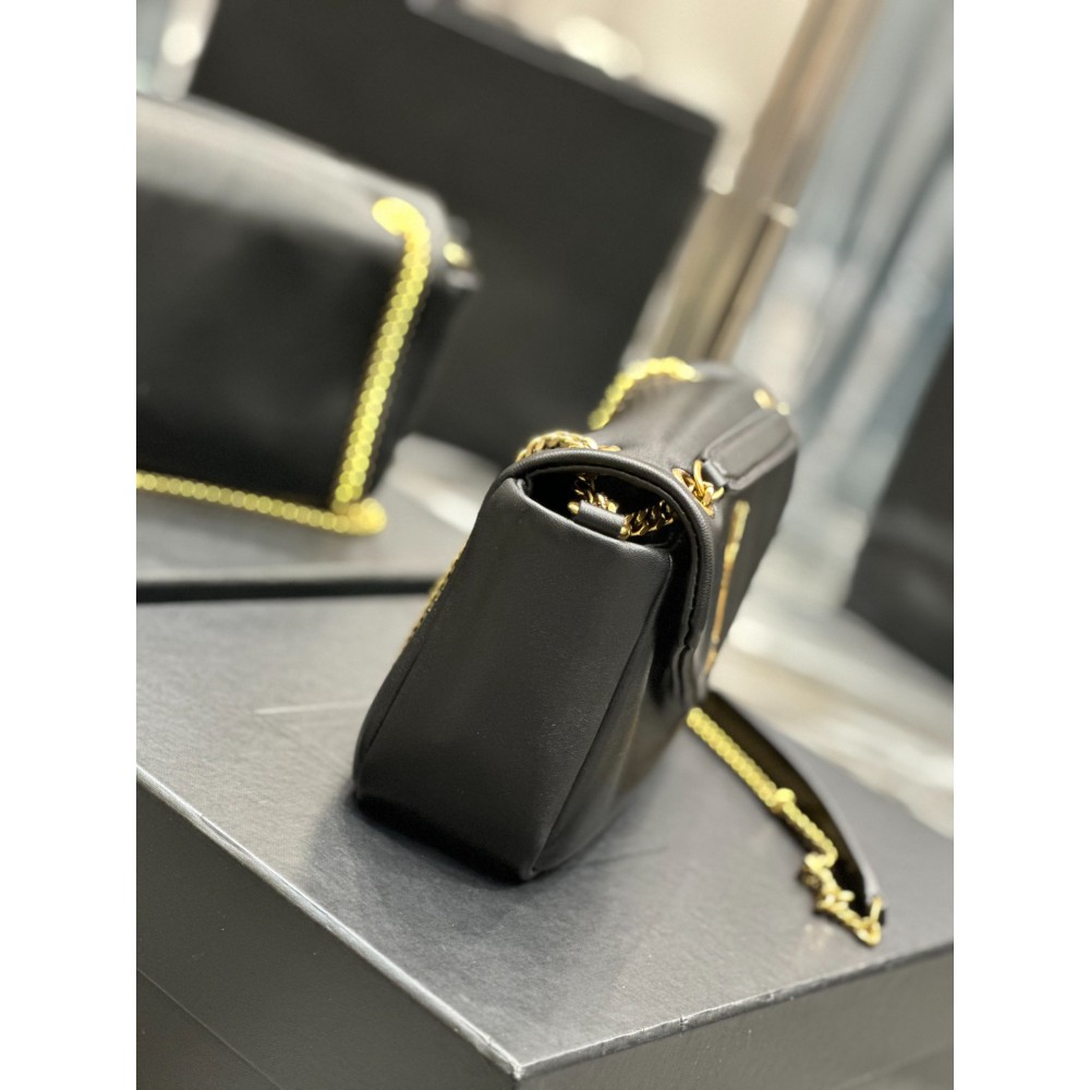 Ysl calypso padded leather shoulder bag 26x14cm Bags