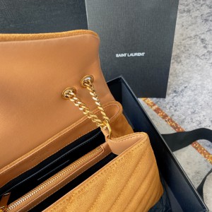 Ysl Loulou crossbody bag small size suede leather Bags