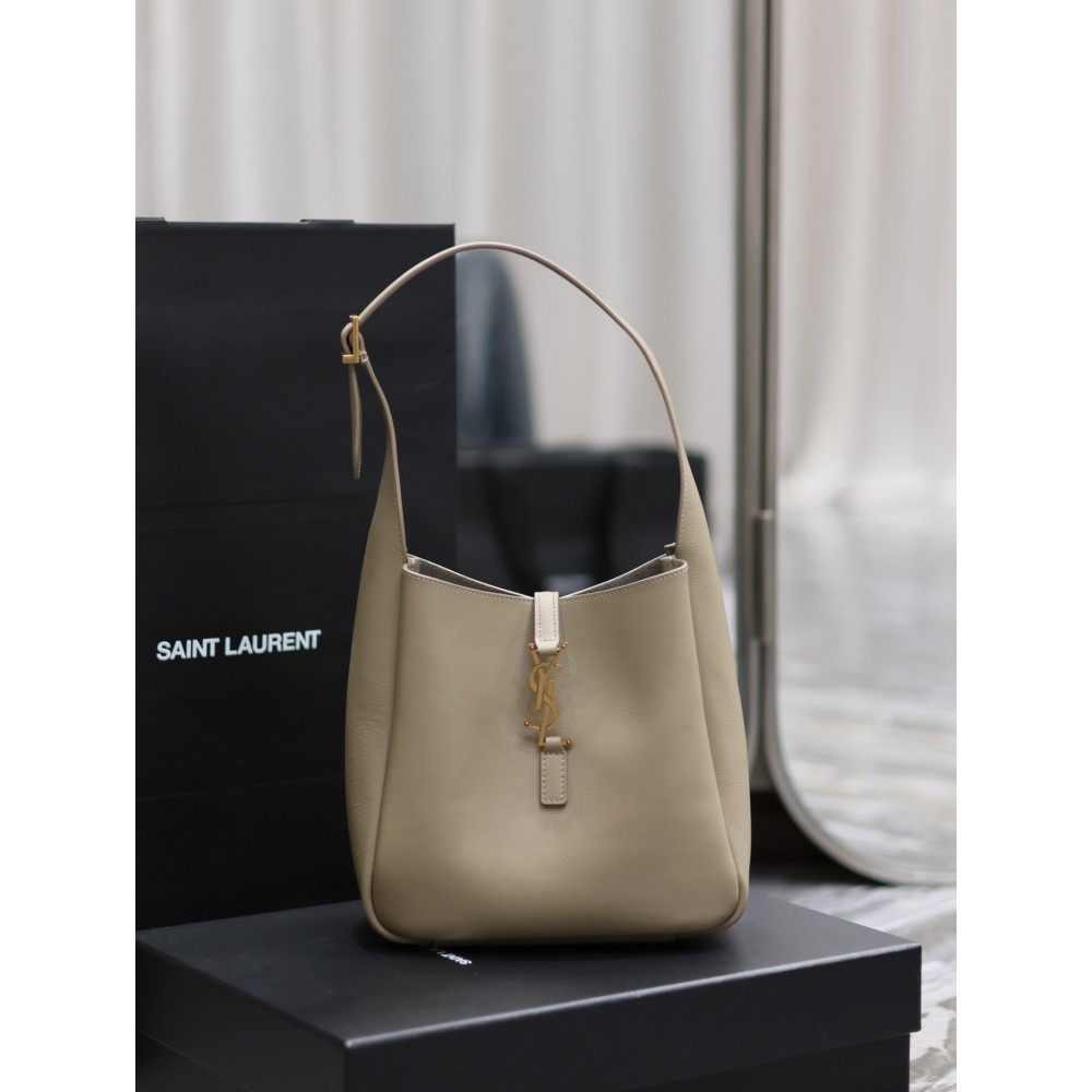 Ysl LE 5 À 7 supple small IN GRAINED LEATHER Bags