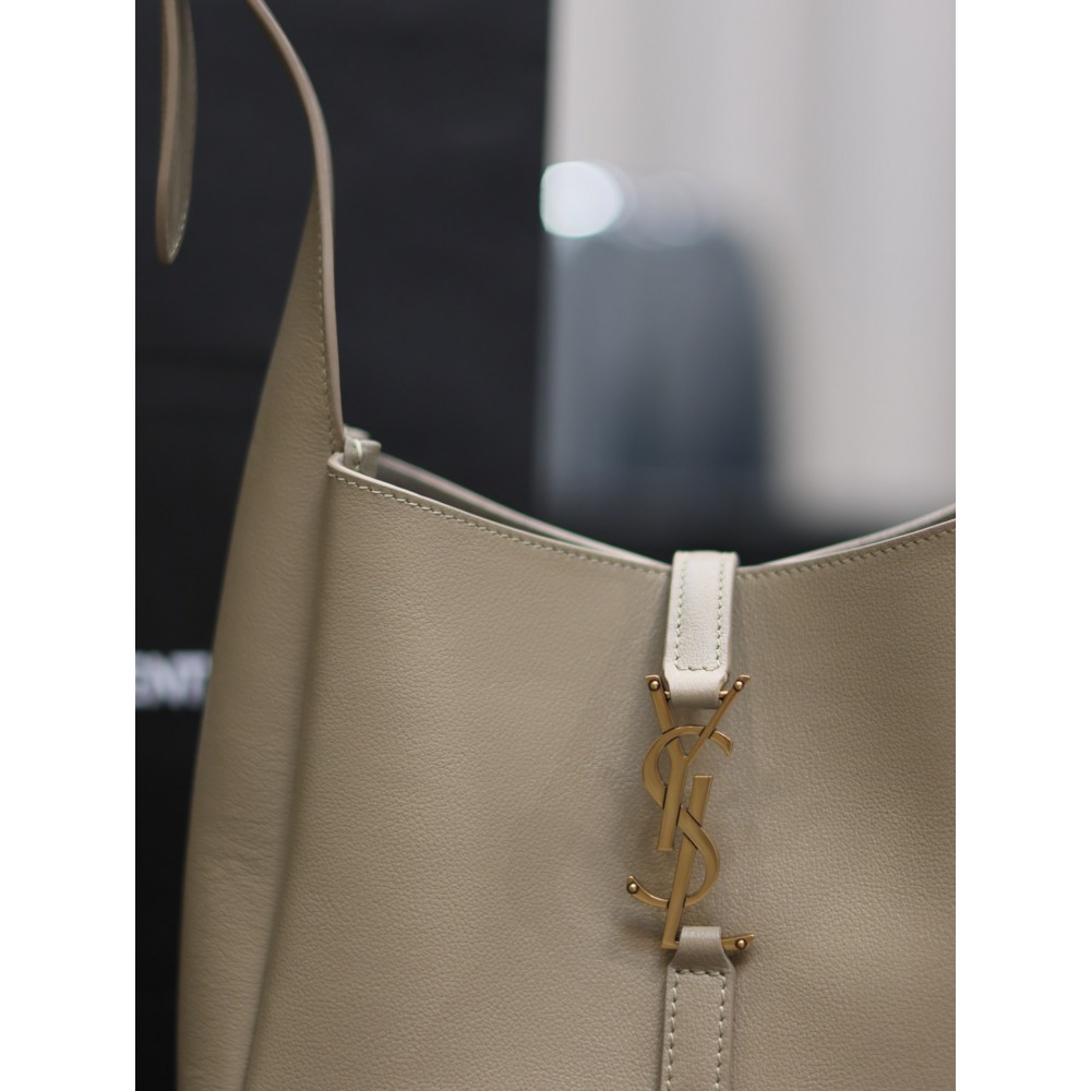 Ysl LE 5 À 7 supple small IN GRAINED LEATHER Bags