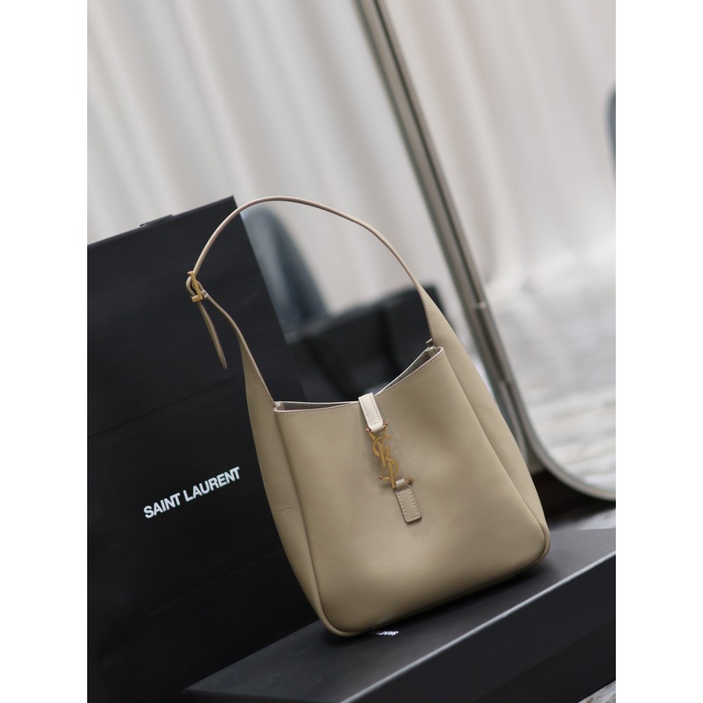 Ysl LE 5 À 7 supple small IN GRAINED LEATHER Bags