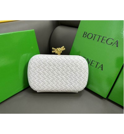 Bottega veneta stretch knot clutch 20x12x5.5cm
