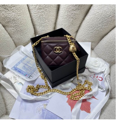 Chanel vanity bag 11x8.5x7cm