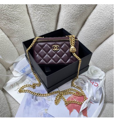 Chanel vanity bag 9.5x18x8cm
