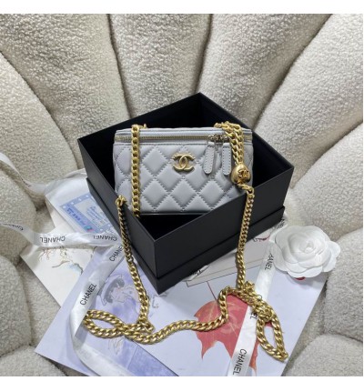 Chanel vanity bag 9.5x18x8cm
