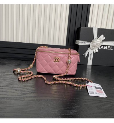 Chanel vanity bag 17x8.5x10cm
