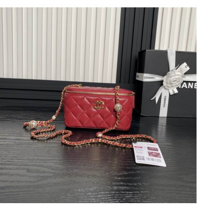 Chanel vanity bag 17x8.5x10cm