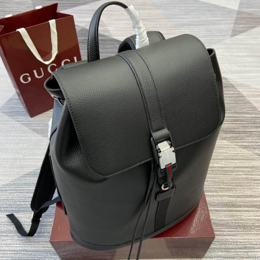 Gucci Large backpack with Web W34cm x H40cm x D12cm Bags