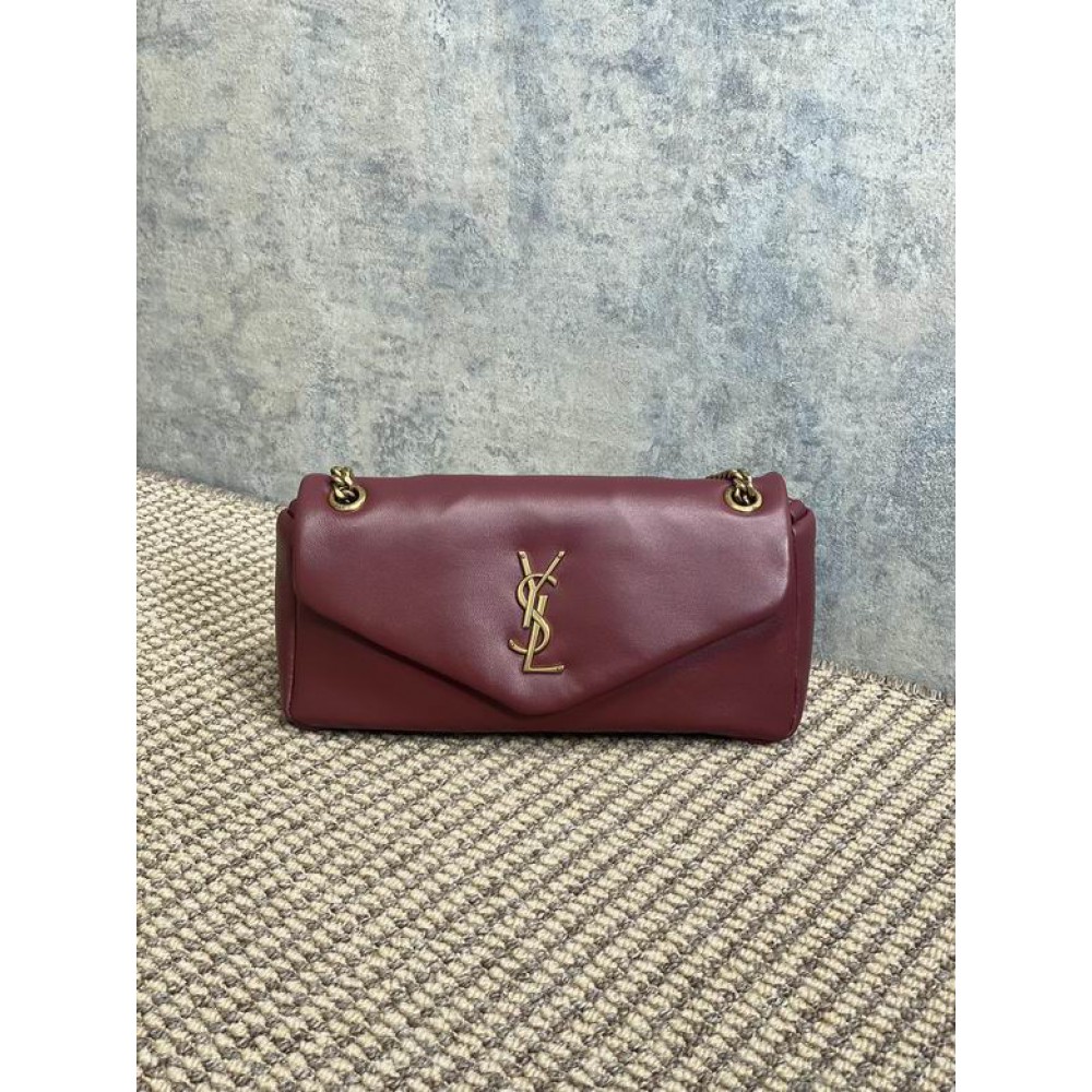 Ysl CALYPSO small in plunged lambskin 26 x 14 x 7 cm Bags