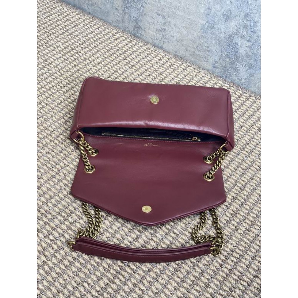 Ysl CALYPSO small in plunged lambskin 26 x 14 x 7 cm Bags