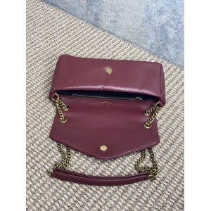 Ysl CALYPSO small in plunged lambskin 26 x 14 x 7 cm Bags