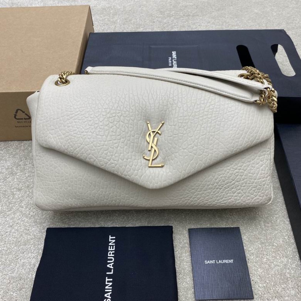 Ysl Calypso large in grained lambskin 37x21cm Bags