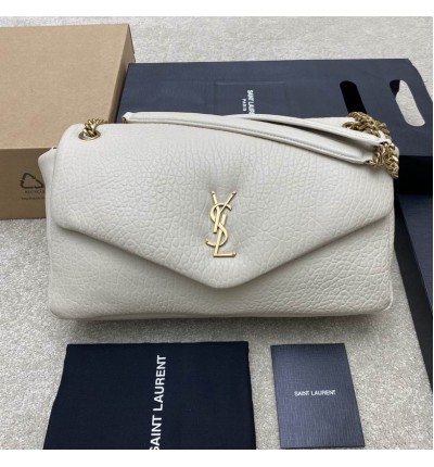 Ysl Calypso large in grained lambskin 37x21cm