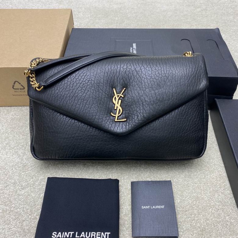 Ysl Calypso large in grained lambskin 37x21cm Bags