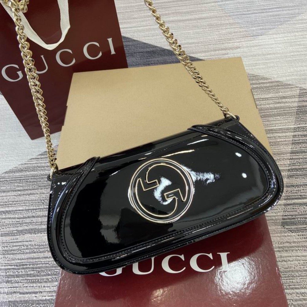 Gucci Blondie small shoulder bag 814952 patent leather Bags