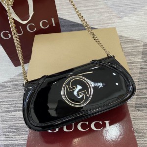 Gucci Blondie small shoulder bag 814952 patent leather Bags