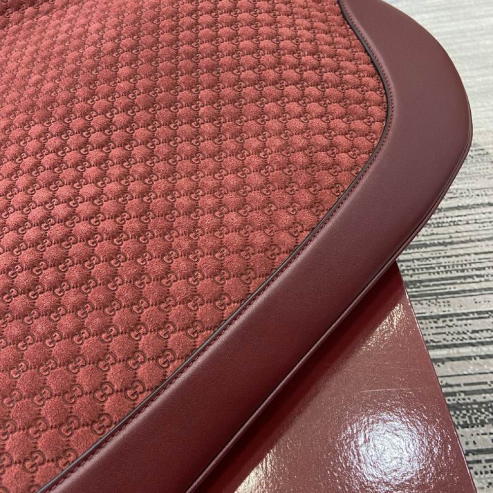 Gucci B medium shoulder bag suede 815924 W49cm x H46cm x D4cm Bags