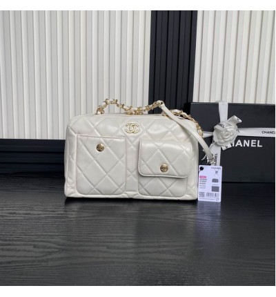 Chanel hobo messenger bag 29x19x13cm