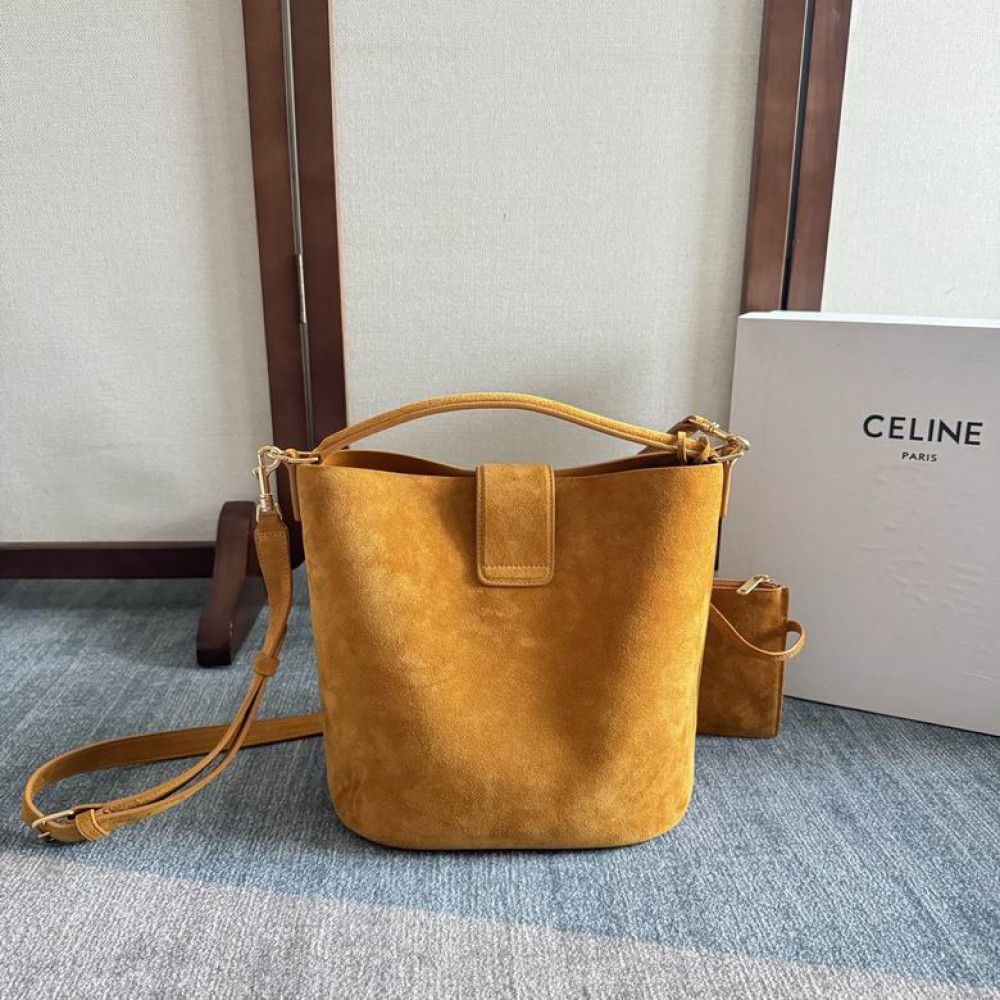 Celine bucket suede 28x24x16cm Bags