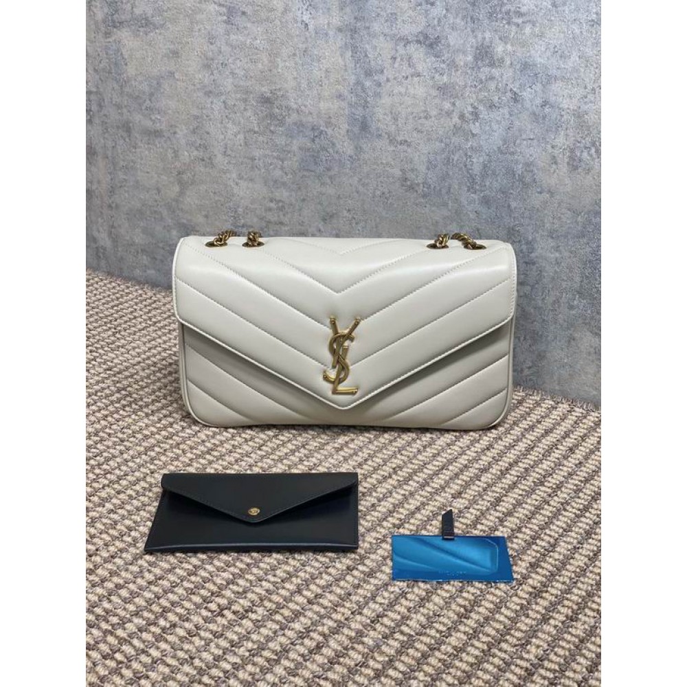 Ysl loulou medium in matelassé lambskin 29 x 17 x 8 CM Bags