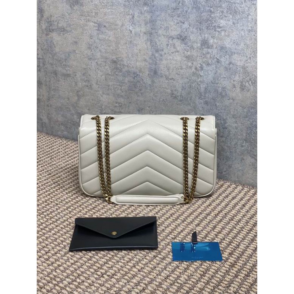 Ysl loulou medium in matelassé lambskin 29 x 17 x 8 CM Bags