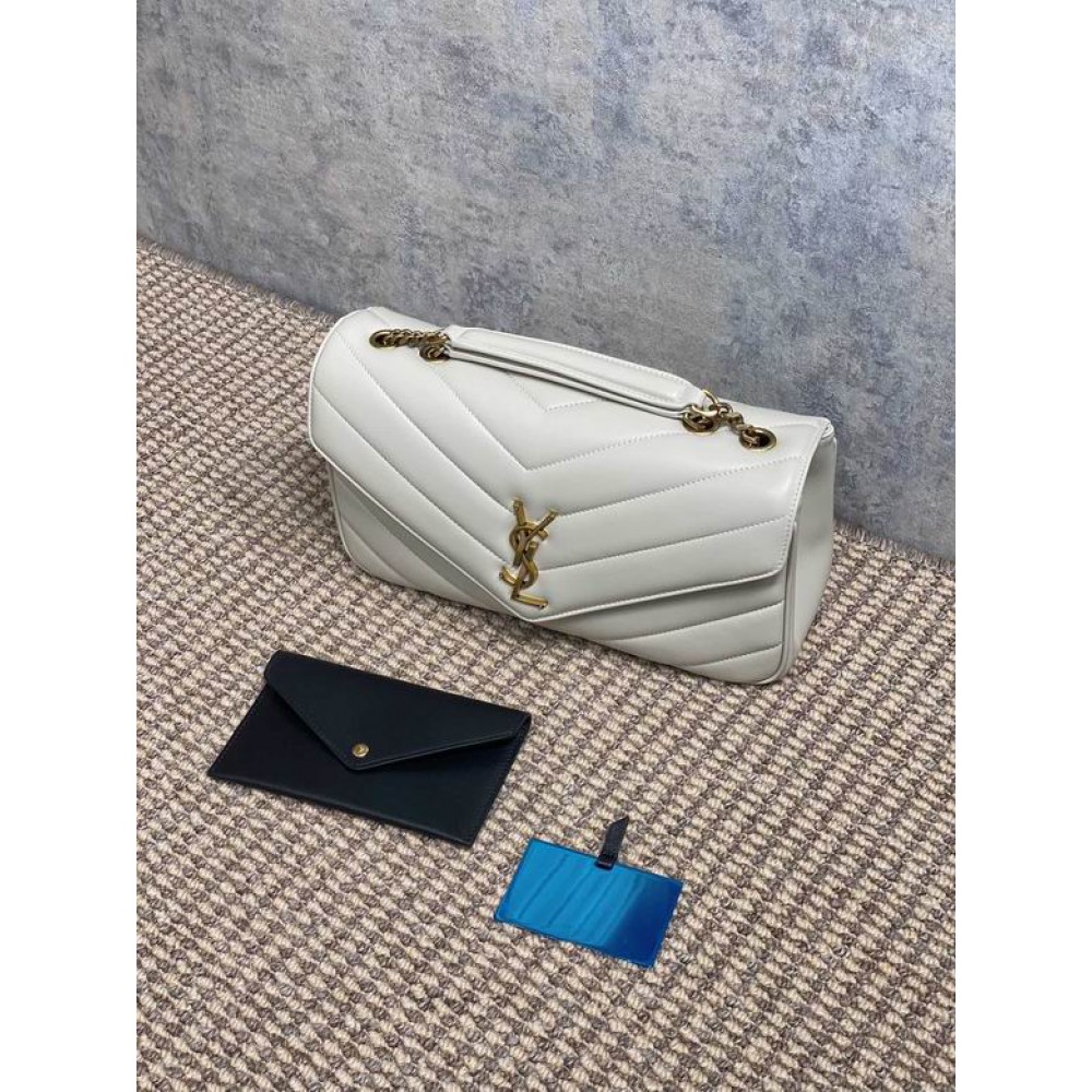 Ysl loulou medium in matelassé lambskin 29 x 17 x 8 CM Bags