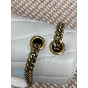 Ysl loulou small in matelassé lambskin 24x14x6cm Bags