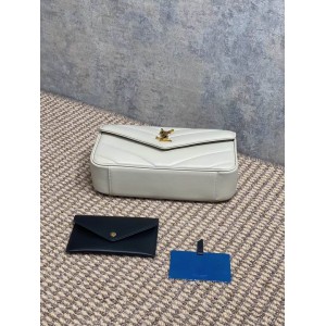 Ysl loulou small in matelassé lambskin 24x14x6cm Bags