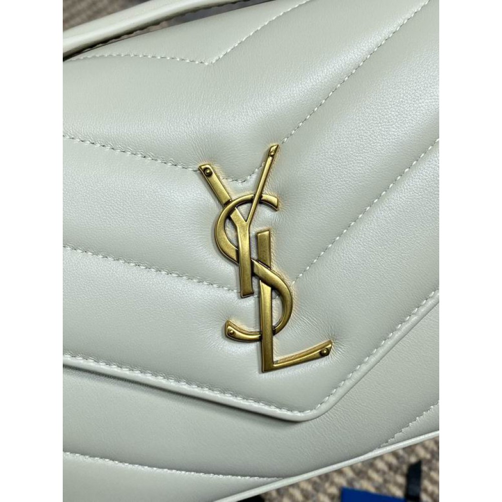 Ysl loulou small in matelassé lambskin 24x14x6cm Bags