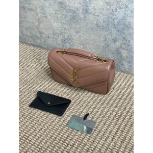 Ysl loulou small in matelassé lambskin 24x14x6cm Bags