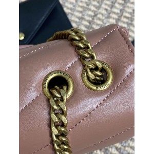 Ysl loulou small in matelassé lambskin 24x14x6cm Bags