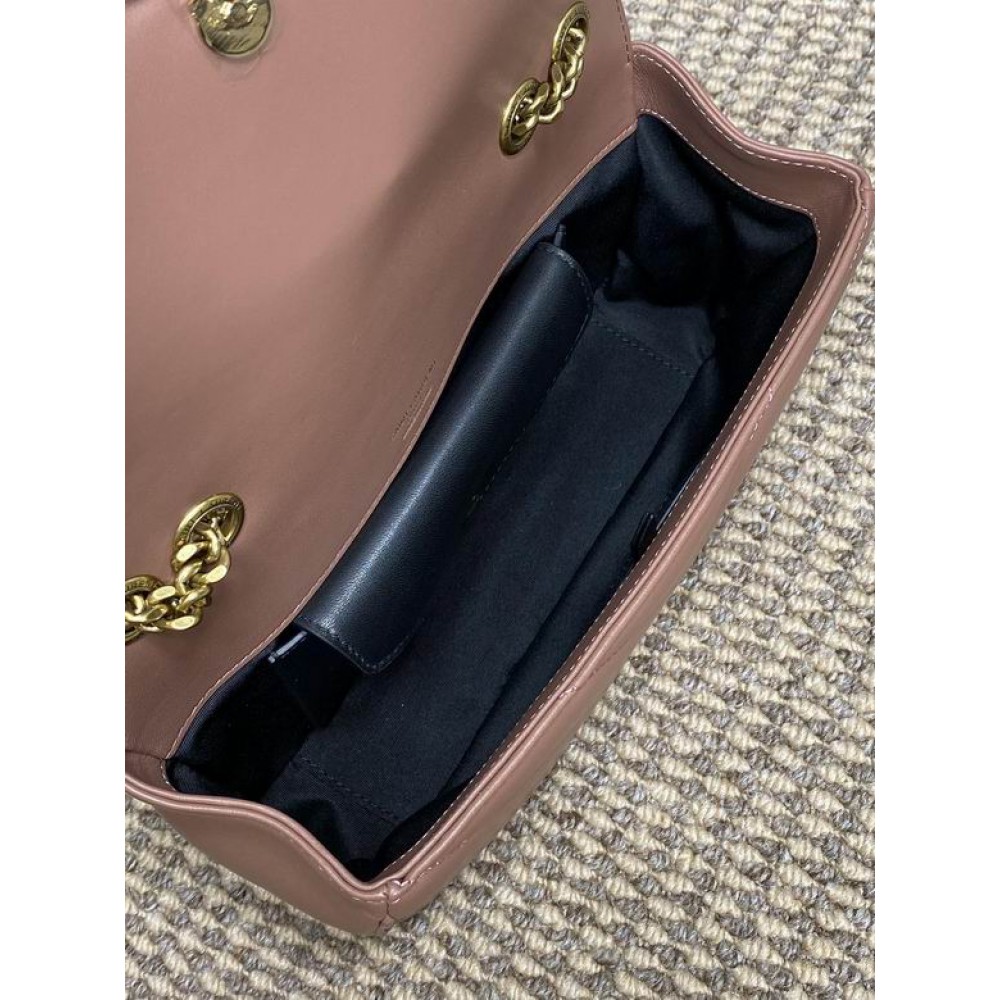 Ysl loulou small in matelassé lambskin 24x14x6cm Bags