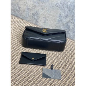 Ysl loulou small in matelassé lambskin 24x14x6cm Bags