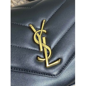 Ysl loulou small in matelassé lambskin 24x14x6cm Bags