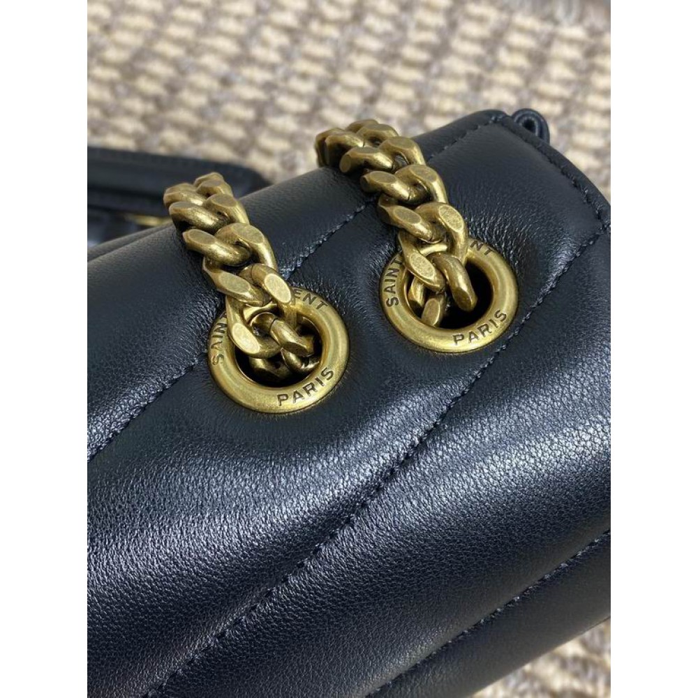 Ysl loulou small in matelassé lambskin 24x14x6cm Bags