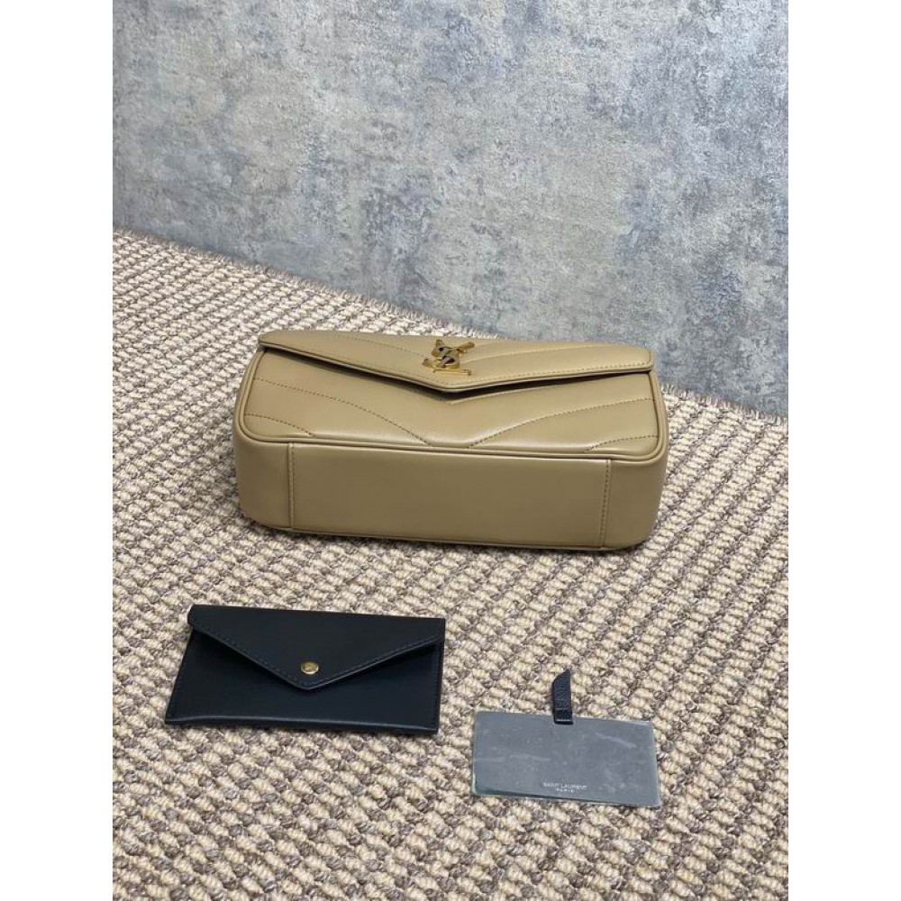 Ysl loulou small in matelassé lambskin 24x14x6cm Bags