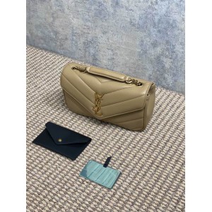 Ysl loulou small in matelassé lambskin 24x14x6cm Bags