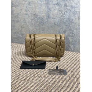 Ysl loulou small in matelassé lambskin 24x14x6cm Bags