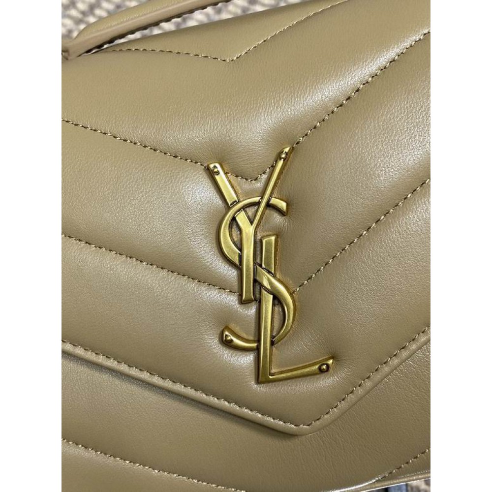 Ysl loulou small in matelassé lambskin 24x14x6cm Bags