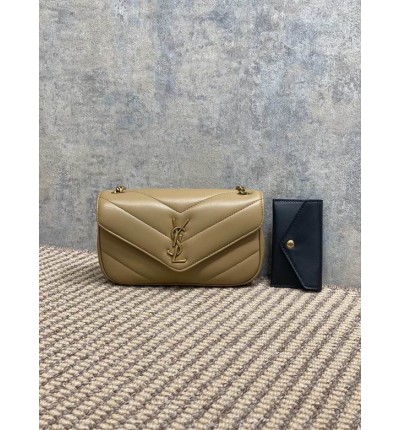 Ysl loulou mini in lambskin 20 X 12 X 5 CM