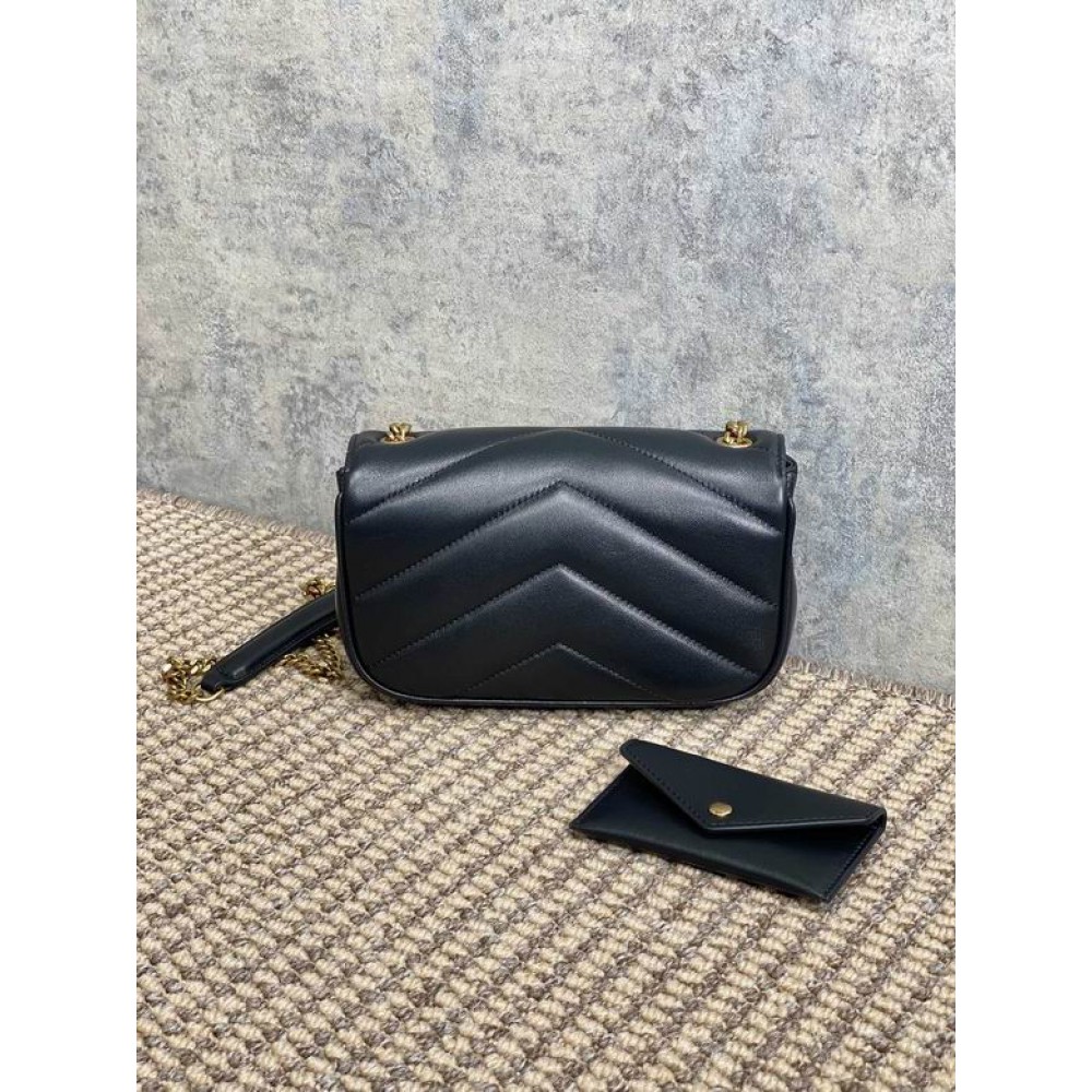 Ysl loulou mini in lambskin 20 X 12 X 5 CM Bags
