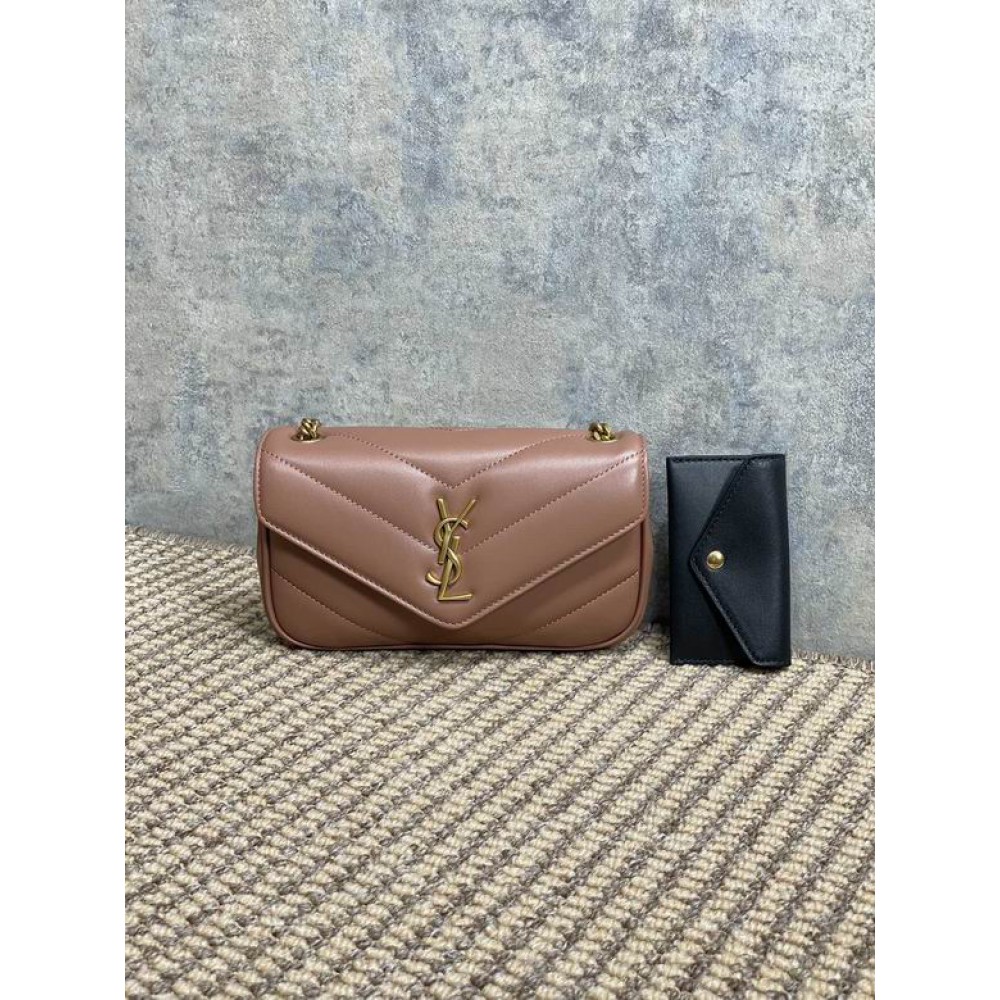 Ysl loulou mini in lambskin 20 X 12 X 5 CM Bags